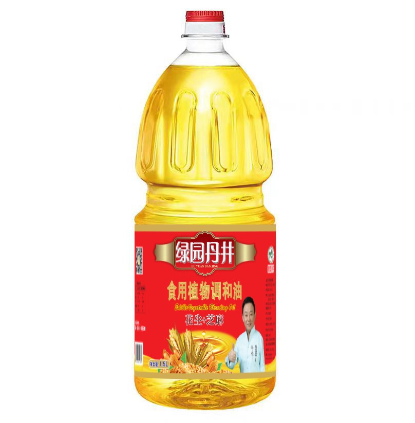 老街玉祥集团 花生+芝麻食用植物协调油1.5L