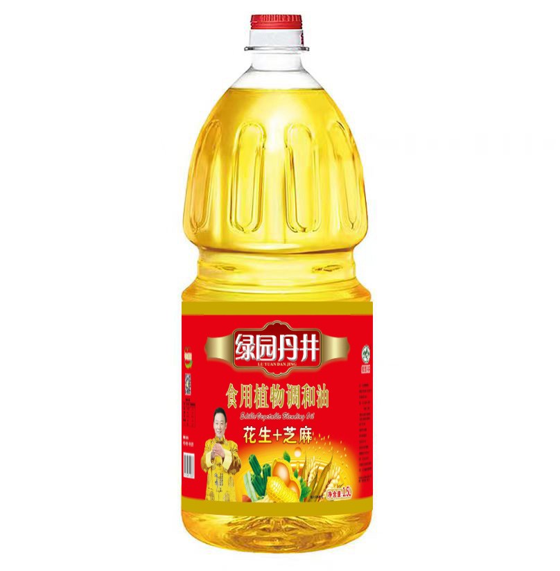 老街玉祥集团 花生+芝麻食用植物协调油1.5L